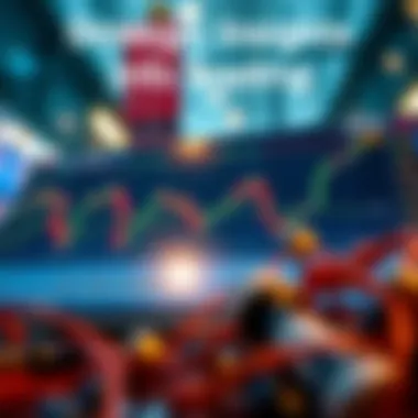 Strategic Insights into Trading An analytical chart illustrating stock market strategies