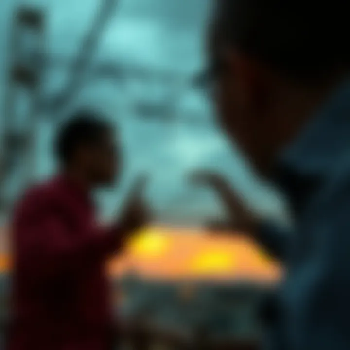 Constructing the Framework of Trust A visual representation of trust being built between individuals