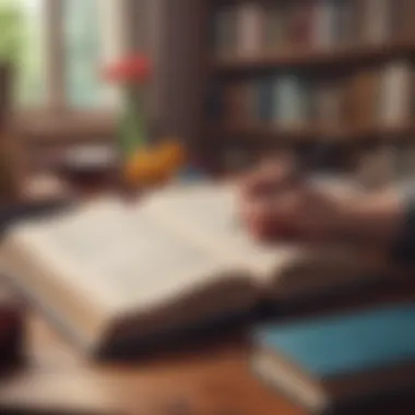 Inspiration through Writing An open journal with uplifting quotes, encouraging self-reflection
