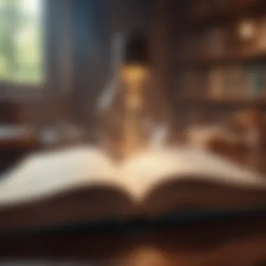 Illuminating Knowledge Through Learning An open book with a light bulb above, representing skill acquisition