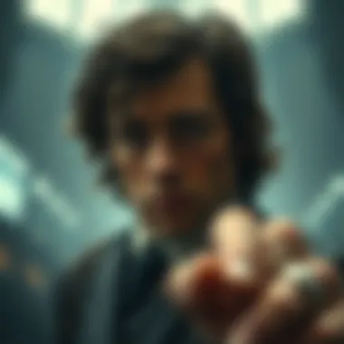 Winston Smith, the protagonist, in a moment of contemplation