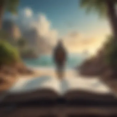 Journey of Personal Growth Symbolic illustration of personal growth