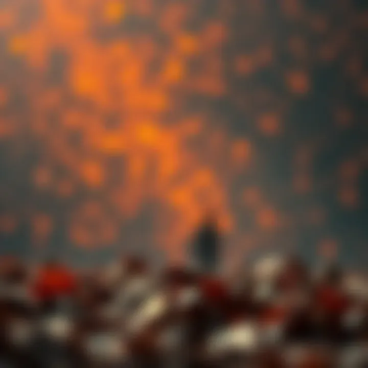 A metaphorical depiction of choice and consequences