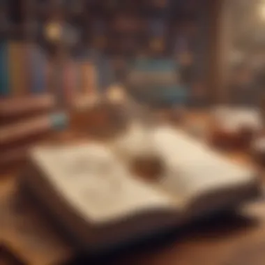 Visualizing Concepts A mind map illustrating the main themes of a book