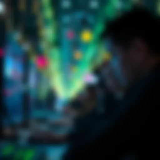 Conceptual depiction of social media deletion