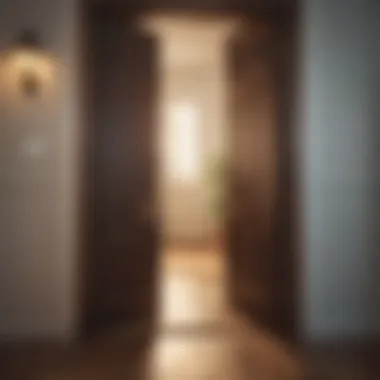Opening the Door to Trust An open door symbolizing transparency and trust
