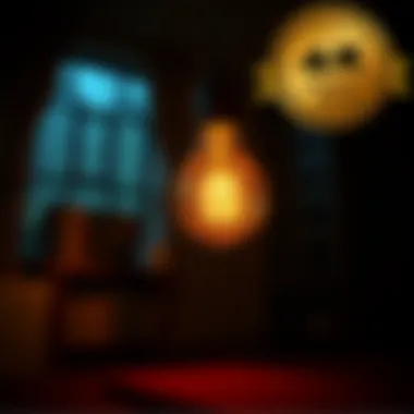 Illuminating Innovative Solutions A light bulb illuminating a dark room