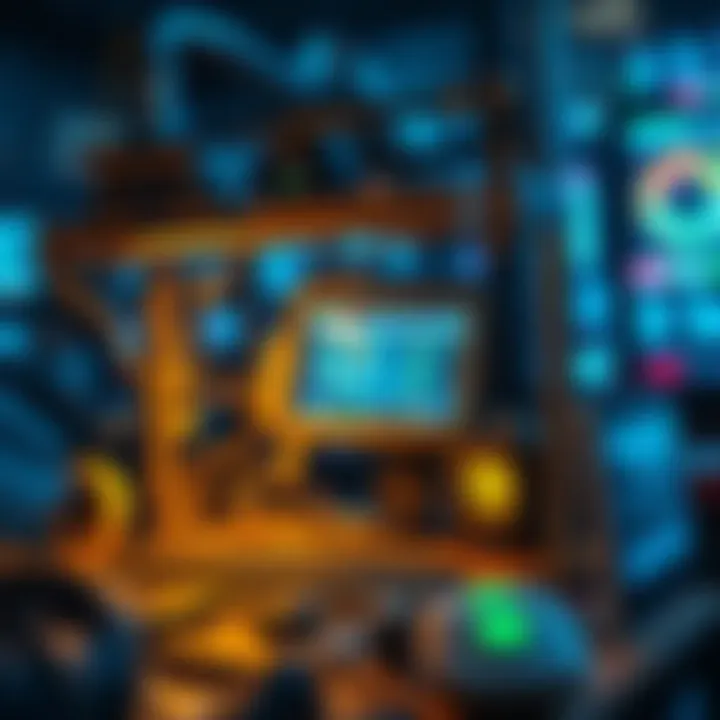 Visual representation of automation in daily tasks