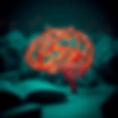 Psychological Factors Behind SparkNotes' Usage Conceptual image illustrating the psychological factors driving users to SparkNotes