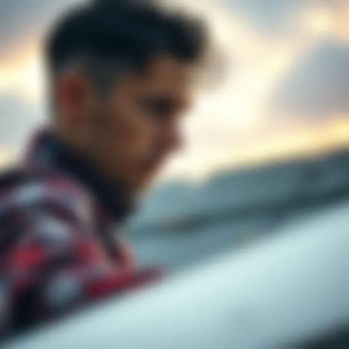 A resilient individual overcoming challenges