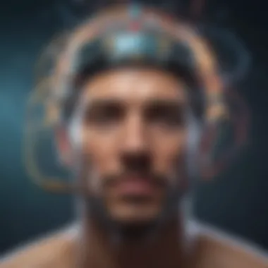 Harnessing the Subconscious for Goal Achievement Abstract illustration of achieving goals through subconscious programming